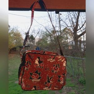 Sourpuss Vinyl Bag with Tattoo Design